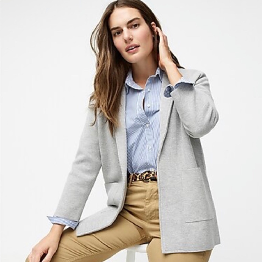 Sophie open-front sweater-blazer